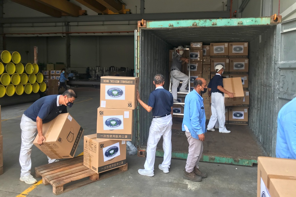Medical supplies are shipped to Cambodia to support local efforts in fighting COVID-19