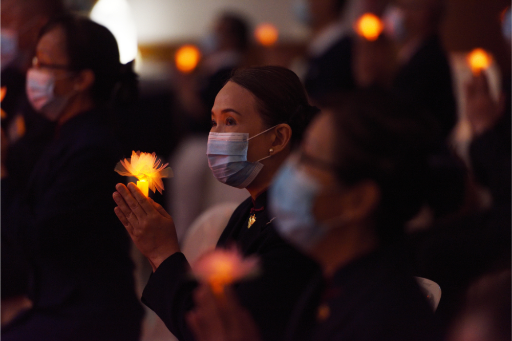 Sutra Adaptation back on Year-End Ceremony after Two Years