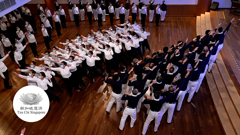 同步连线入经藏   虔诚演绎“静思法髓妙莲华”