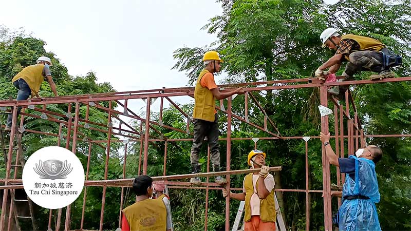 搭建学前教育中心   以工代赈传承经验